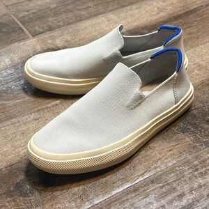 Rothys The Original Slip On Sneaker, Light Gray,Womens 7.5/ Mens 6